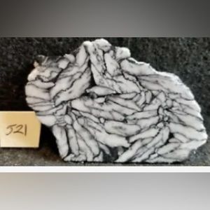 Slab of Pinolith Jasper from Austria-considered a rare material.